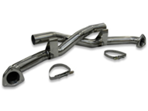 Sportuitlaat demper dwarspijp Porsche 997 Gen 2 Carrera en Carrera S - TSPO9972C08.000.AT