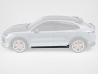TechArt zijskirts. Porsche 9YA (E3) Cayenne - 09Y.100.350.009 - 09Y.100.350.009