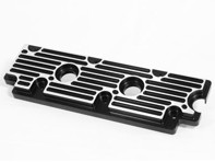 Billet Aluminium Valve Cover by Rennline UPPER. Porsche 911 - 90110511503, 90110511511 - M171