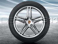 19' 991.2 C2 / C2S Carrera Jantes et pneus en alliage d'origine Porsche - 99104460102, 99104460112