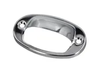 Number plate light cover. Porsche 356B / 356C - 64463160104