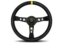 Momo mod.07 steering wheel - black suede - M11111811311L, M11111811311R
