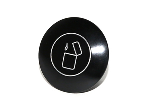 Rennline Billet dash knobs - Cigarette lighter. Porsche 911 74-89 / 912 / 914 - DA80