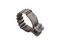 钛合金排气催化转换器夹具。保时捷 997 - 99711123001