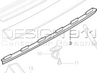 Guarnizione coperchio posteriore. Porsche 997.2 C4/C4S - 99751261102