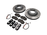 Pacchetto Pastiglie Freno ANTERIORE e Disco Freno 'Original Porsche' per Porsche 996C4S / 996 Turbo - 99635140904, 99635141004, 99635194913, 99635108901, 99661236501