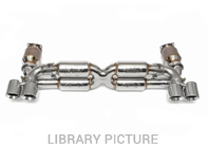 Supersport 70 mm X-Pipe-Auspuffanlage, RACE. Porsche 997.1 Turbo - 99711102772