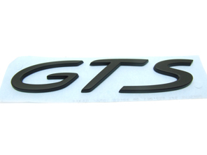 'GTS' BLACK Rear Lid Badge. Porsche 991 (911) - 99155926100