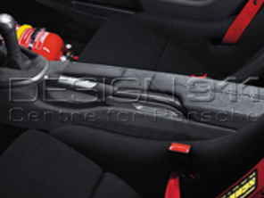 Console centrale arrière en Alcantara. Porsche 997 Coupé / 987C Cayman - 99704480400