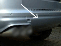 后下部裙板套件涡轮外观。保时捷 955 卡宴 - 95550552104, 95550545002, 95550544902