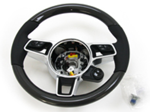 Sport-Multifunktionslenkrad in Carbon. Porsche 991.2 (911) / 718 Boxster / 718 Cayman 2016>> - 99104440038A34, 99104440039A34, 99104440040A34, 99104440041A34