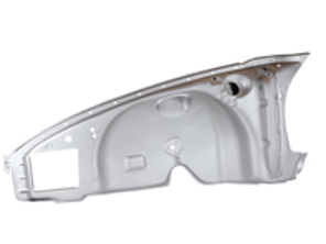 Sezione dell'ala interna anteriore. Porsche 911 1968-73 - 1682300470, 1682300480, 1682300970, 1682300980, 591045WTP, 591046WTP, 91150103309GRV, 91150103309, 91150103300, 91150103420, 91150103411, 91150103411GRV - 1682300970, 1682300980