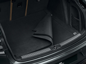 Tapis de coffre réversible avec contour en Nubuck. Porsche Macan - 95B04480040, 95B04480040OL7