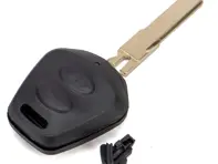 Key head casing with blank key. Porsche 986 Boxster / 996 - 98663724301, 57550, 98663724418, 986637244, 986637243, 98663724416, 98663724417, 98663724418, 99663724322, 99663724335, 99663724445, 99663734700, 99663735100, 99663735500