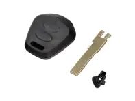 Boîtier de tête de clé avec clé vierge. Porsche 986 Boxster / 996 - 98663724301, 57550, 98663724418, 986637244, 986637243, 98663724416, 98663724417, 98663724418, 99663724322, 99663724335, 99663724445, 99663734700, 99663735100, 99663735500