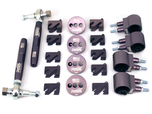 Paquete de suspensión del eje delantero RSS Tarmac Series Stage 2 para Porsche 991 GT3/RS - 3-307, 371, 306, 308, 99634713104, 99634713103, 99134713100