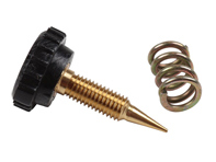 Solex 40PII / 44PII Adjusting screw with spring for carburetor idle speed. Porsche 356 / 912 - 61610092700, 61610092701, 61610081400, 1615150200 - 1615150200