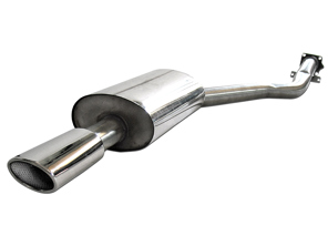 Sport rear silencer for Porsche 924 turbo CARGRAPHIC N-GT - 93111105006, 93111105005, 93111105007