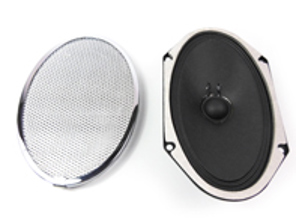 Ensemble de haut-parleurs, ovale. Porsche 356A / 356BT5 - 31118