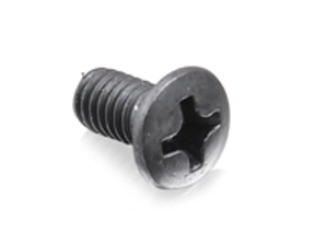 Raised countersunk head self-tapping screw, AM4x8, Black. Porsche 911 74-77 - 90014800307