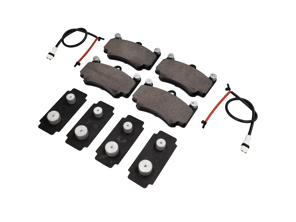 VOOR Remblokken, sensoren, shims kit Porsche 996 Turbo / 996 C4S OE - 99635194913, 99661236501, 99635108901