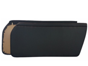 Ensemble de panneaux de porte, vinyle uni. Porsche 914 - 91455501711702, 91455501711, 91455528315