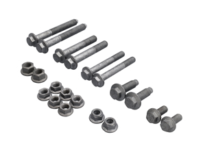 Dadi e bulloni per braccio di controllo 'Coffin Arm' e bracci trasversali ANTERIORI Porsche 997 - 90037816501, 99908444501, 90037832901, 90037814509, 90037813501, 90038001201, 90037821109