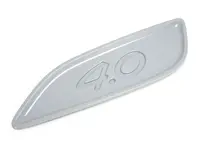 Eindkap achterspoiler met opschrift 4.0. Porsche 991 GT3 - 99151256584G2X, 99151256684G2X