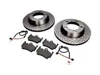 后刹车片和刹车盘套件 保时捷 987 Boxster / 987C Cayman - 98735240101, 98735293903, 98761267601, 98735240101BRE, 98735293903BRE