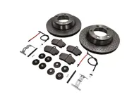 Pack de plaquettes et disques de frein arrière. Porsche 997 C2 Brembo - 99635240104, 98635293911, 99661236501, 99635208600, 99635208602, 99635295901, 99635240104BRE, 98635293911BRE