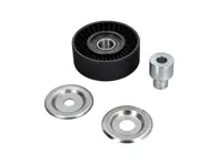 Rullo di rinvio della cinghia di trasmissione. Porsche 996 / Boxster 987 / 997 - 99710211800, 4149031110 - 34541