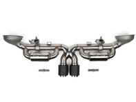 Impianto di scarico cat-back Fabspeed Valvetronic Nordschleife per Porsche 992 GT3 / GT3 RS / Speedster - 9GT251052F, 9GT251052G, 9GT251052D, 9GT251052H