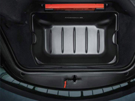 Gepäckraumauskleidung, vorne. Porsche 997 C4 / C4S / Turbo - 99704400001