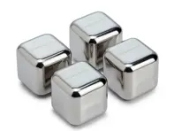 Cubetti di ghiaccio in acciaio inox Porsche – set da 4 - WAP0500100TEWS