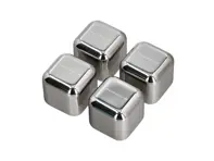 Porsche Stainless steel ice cubes – set of 4 - WAP0500100TEWS