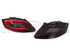 Unidades indicadoras de actualización LED traseras. Porsche 987 Boxster / 987C Caimán - 981 LOOK - 98763144470