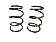 Ressorts hélicoïdaux arrière (paire) - Avec marquages jaunes/bleus - pour Porsche 987-2 Cayman / S 2009-2012 - 98733353167504, 98733353184504