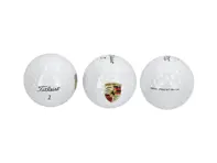 Pelotas de golf con el escudo de Porsche (juego de 3)