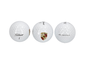 Golf Balls With Porsche Crest - Set of 3