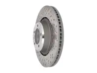 后制动盘转子，轻型钻孔凹盘，380x30mm。保时捷 981 Cayman GT4 - 98135240780, 98135240880, 9GT615601F, 9GT615602F, 98135240781, 98135240881 - PRL41987, PRR42087