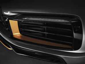 TechArt front bumper air frames. Porsche 992 - 092100110009, 092.100.110.009