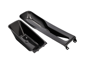 Carbon fibre centre console trays. Porsche 964 - I92.I93