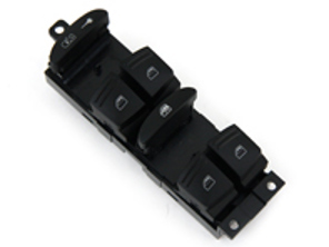 Driver's side door window control switch. Porsche 955 / 957 Cayenne - 95561315602, 95561315601