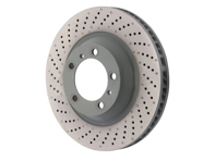 Bremsscheibenrotor vorne, gebohrter Monoblock, 340 x 34 mm. Porsche 991 S 3,8 l (OE-Teilenummer 99135140301/99135140401) - 99135140301, 99735140401, 18564 ABS - PFL39911, PFR39912