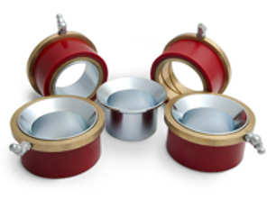 Spring plate PolyBronze bearings for Porsche 924 / 944 / 968 - 2231800, 95133302100, 477511201, 477511202, 111511245E, 113511205B, 113511206B