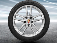 Cerchi in lega da 20' Cayenne Sport e pneumatici invernali Porsche originali - 9Y0044630C