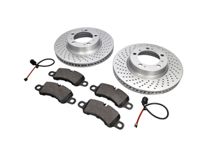 Pack Plaquettes de frein et Disques de frein AVANT Porsche 718 S Textar - 9P1698151B, 9P1615301A, 9P1615302A, 99160916500