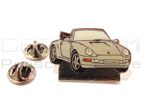 Pin Insignia 'Porsche 911 Cabriolet' Blanco
