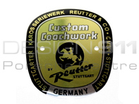 Insigne REUTTER STUTTGARD. Porsche 356