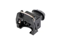 Carcasa del conector del inyector de combustible. Porsche 911 / 964 / 924S / 944 / 968 / 928 - 92861282500, 92861282501